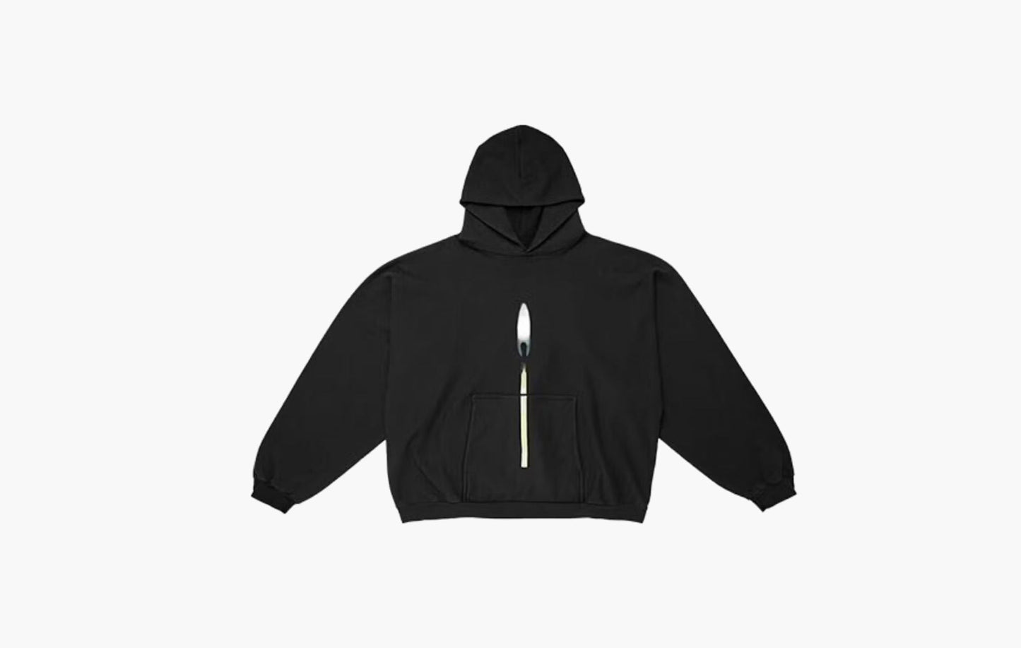 Kanye West DONDA 2 Lit Match Hoodie Black | The Sortage