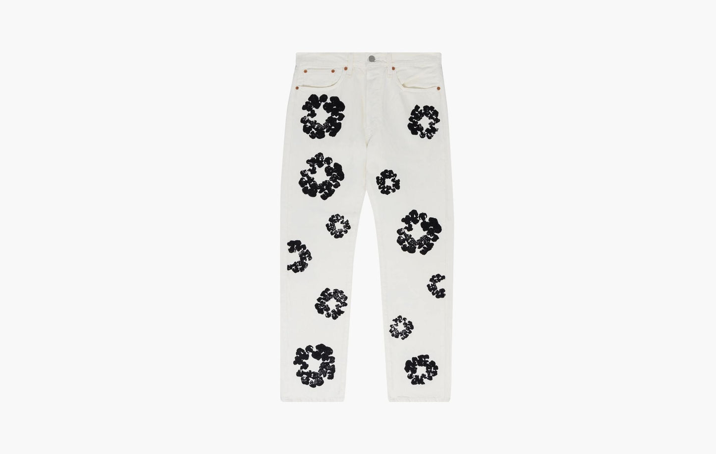 Denim Tears x Levi's Cotton Wreath Jean White | The Sortage