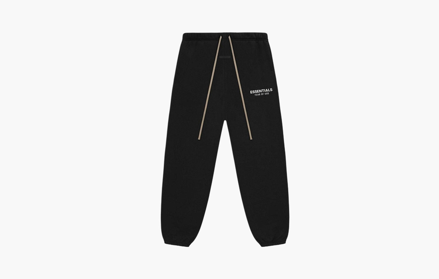 Fear of God Essentials Fleece Essential Sweatpant (FW24) Black | The Sortage