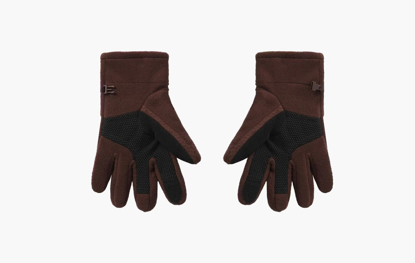Skims x TNF Retro Denali Fleece Gloves Cocoa | Sortage.