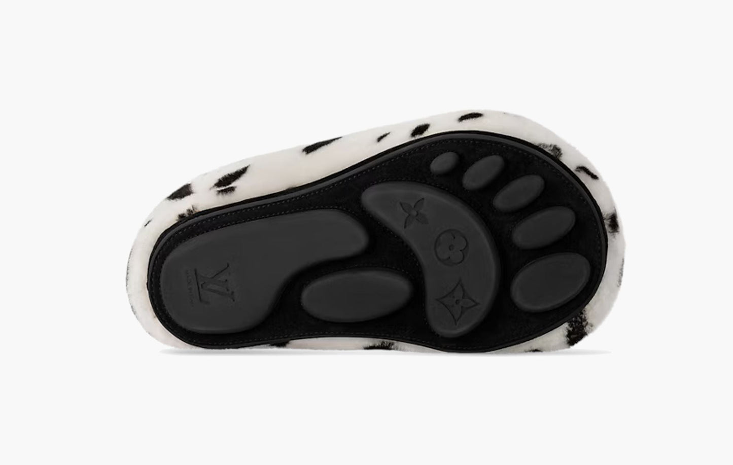 Louis Vuitton LV Footprint Low Boot White Black - 1ADEOG | Sortage.