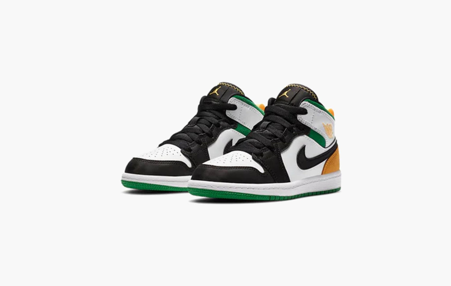 Air Jordan 1 Mid PS SE "White Laser Orange Lucky Green"