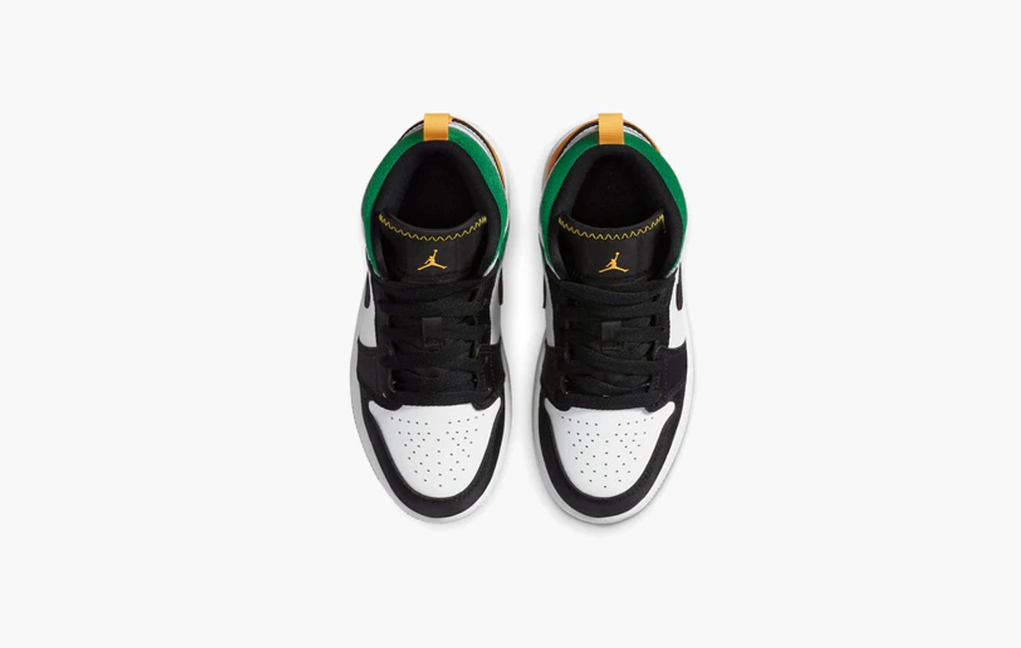 Air Jordan 1 Mid PS SE "White Laser Orange Lucky Green"