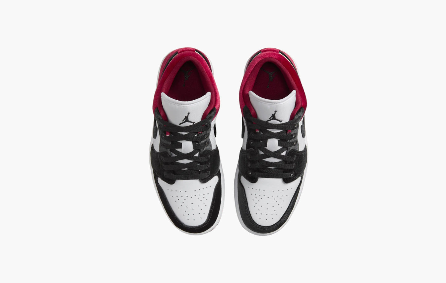 Jordan 1 Low WMNS "Velvet Black Toe"