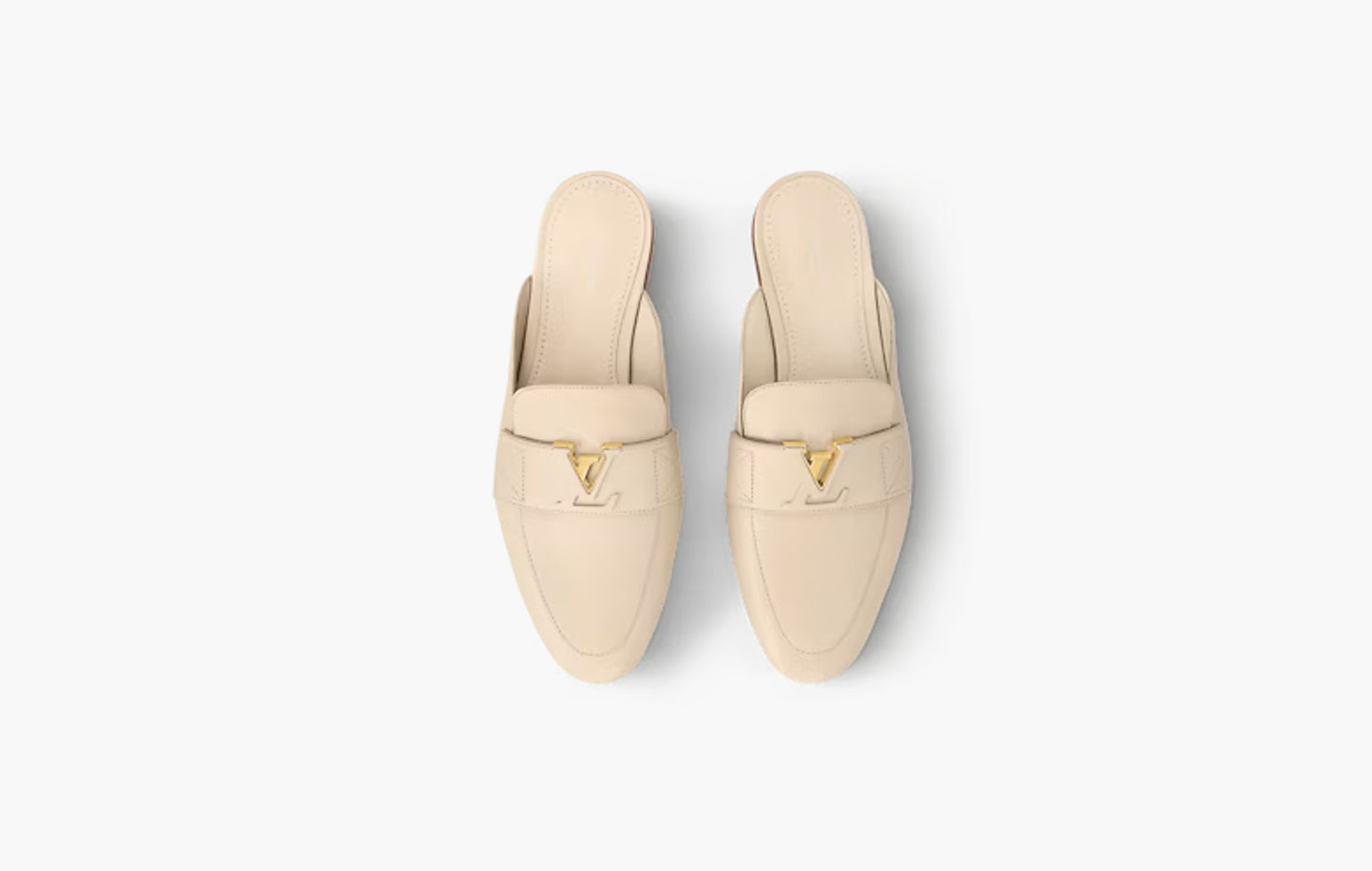 LV Mare Open Back Loafer Calf Leather "Cream"