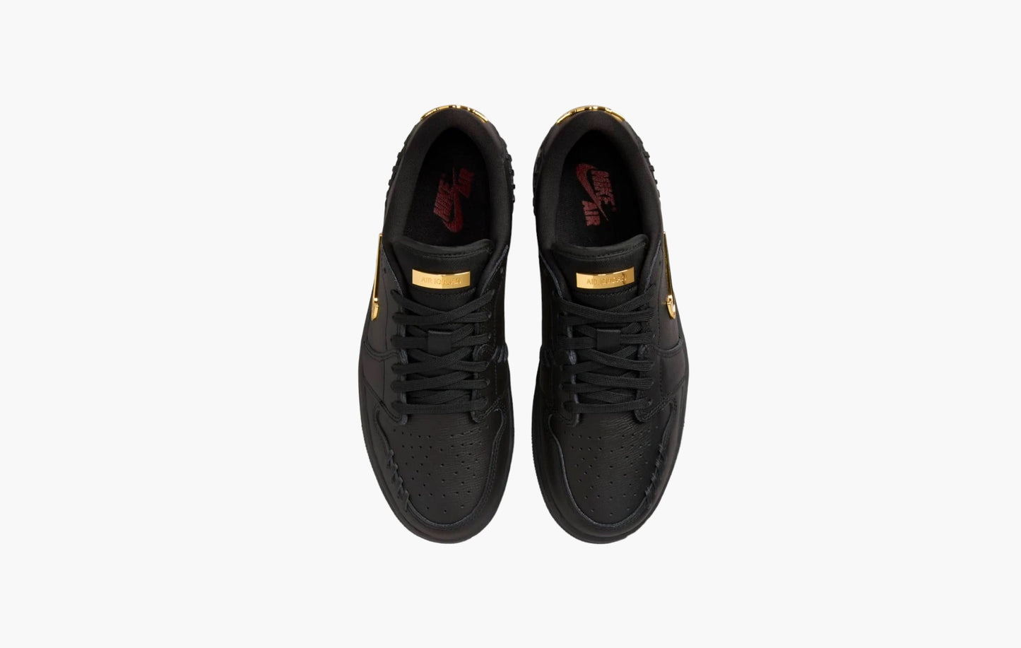 Jordan 1 Low WMNS "Method of Make Black Metallic Gold"