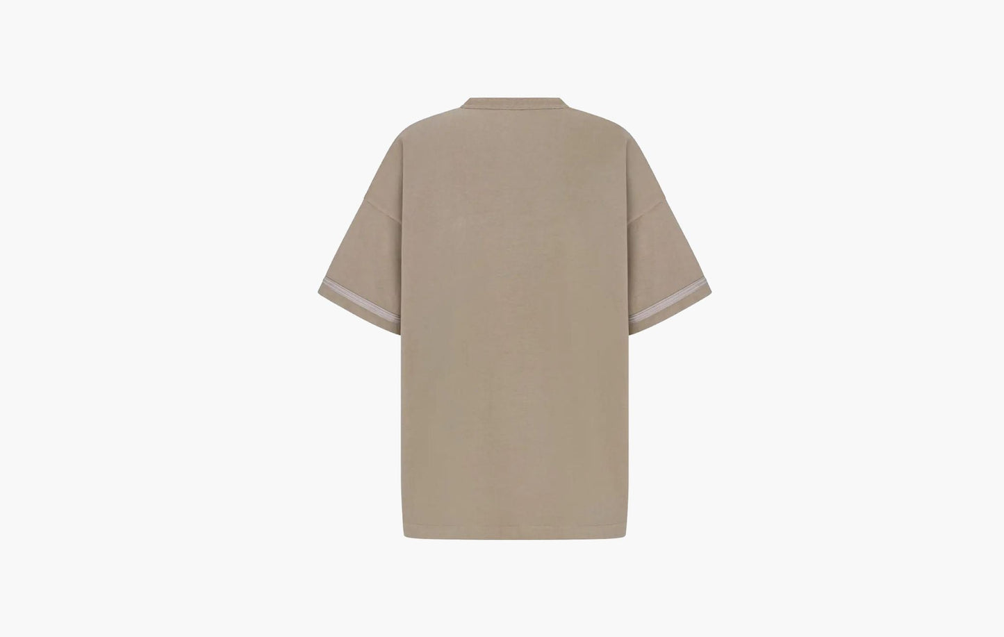 Stone Island x Dior Oversized Fit T-Shirt Brown | The Sortage
