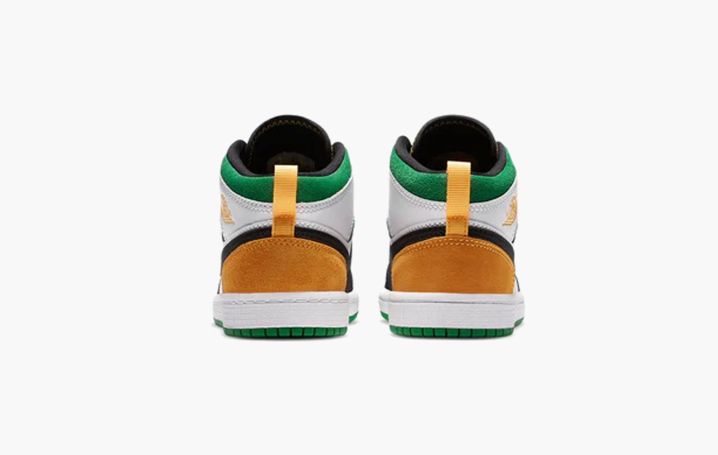 Air Jordan 1 Mid PS SE "White Laser Orange Lucky Green"