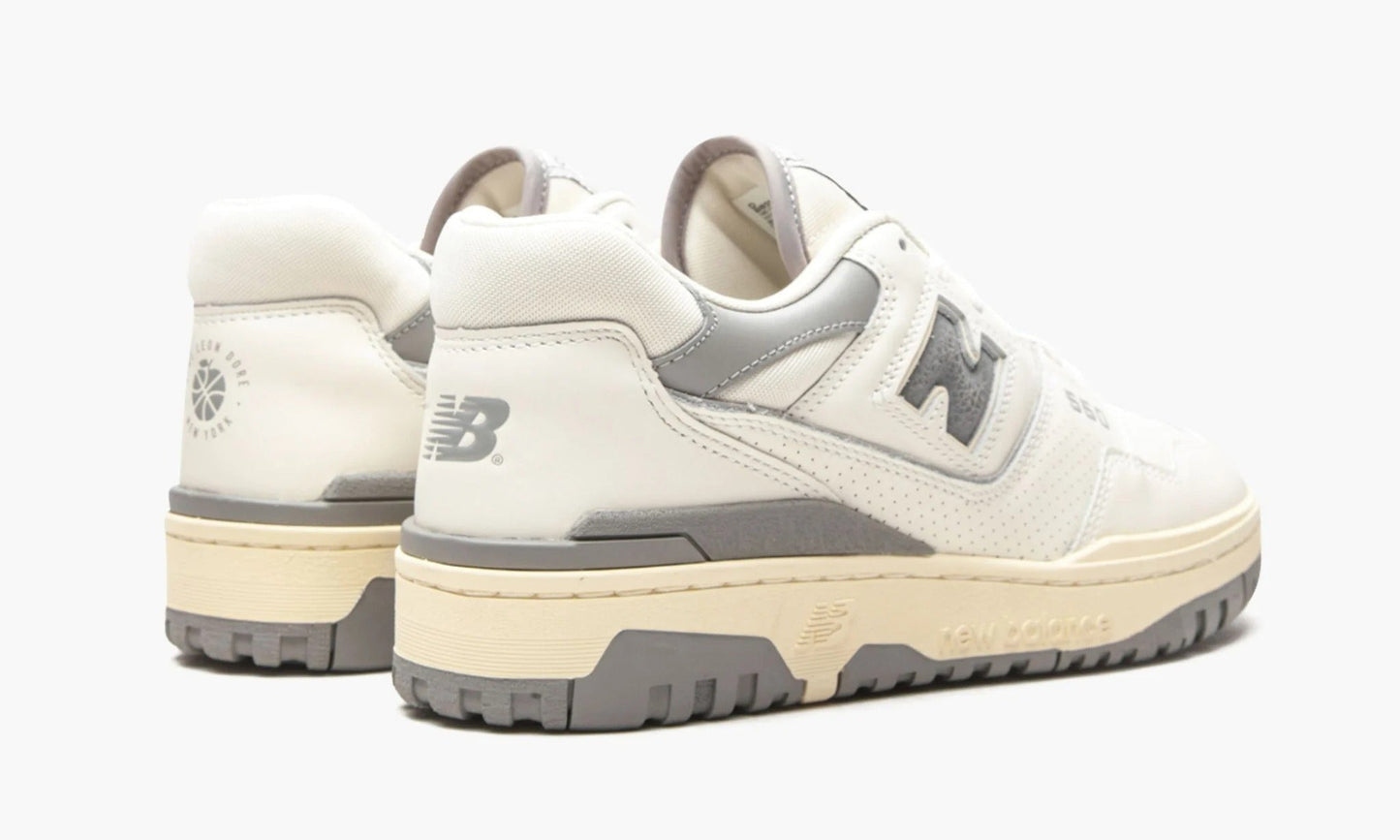 550 Aime Leon Dore White Grey - BB550ALE | The Sortage