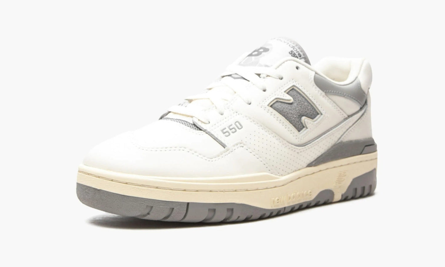 550 Aime Leon Dore White Grey - BB550ALE | The Sortage