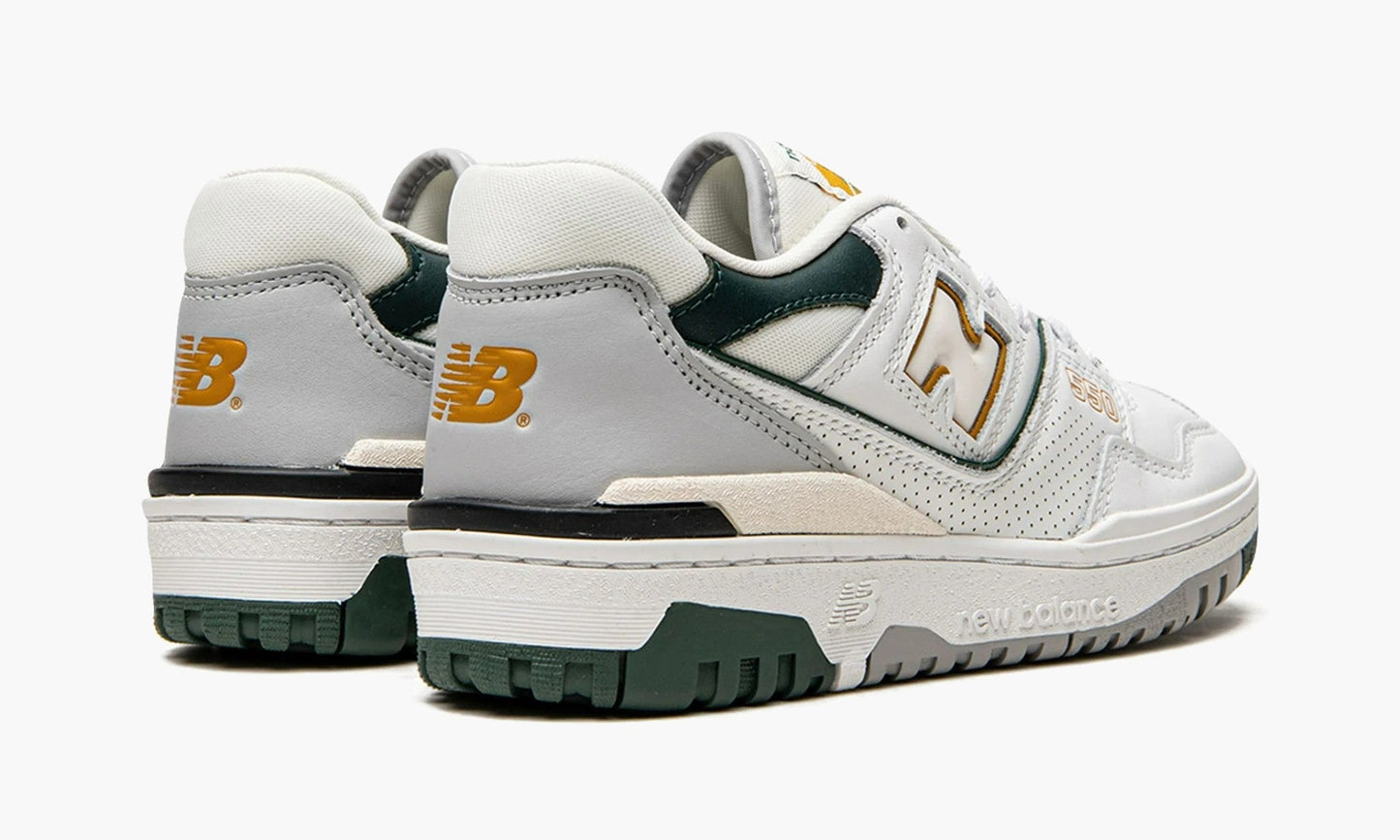 New Balance 550 White Nightwatch Green - BB550PWC | The Sortage