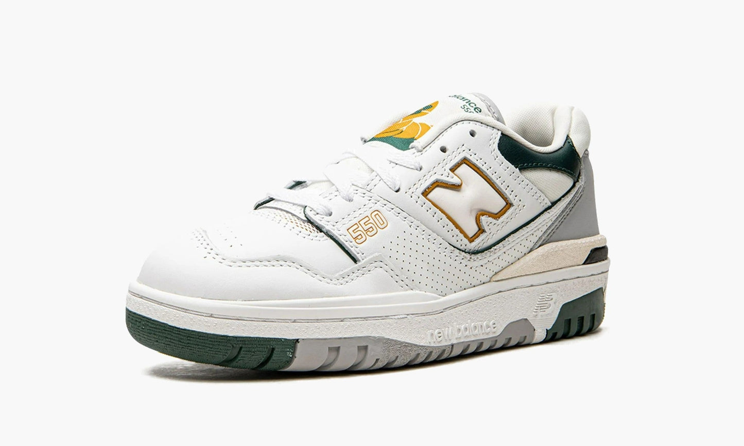 New Balance 550 White Nightwatch Green - BB550PWC | The Sortage