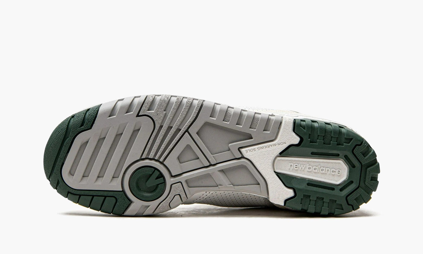 New Balance 550 White Nightwatch Green - BB550PWC | The Sortage