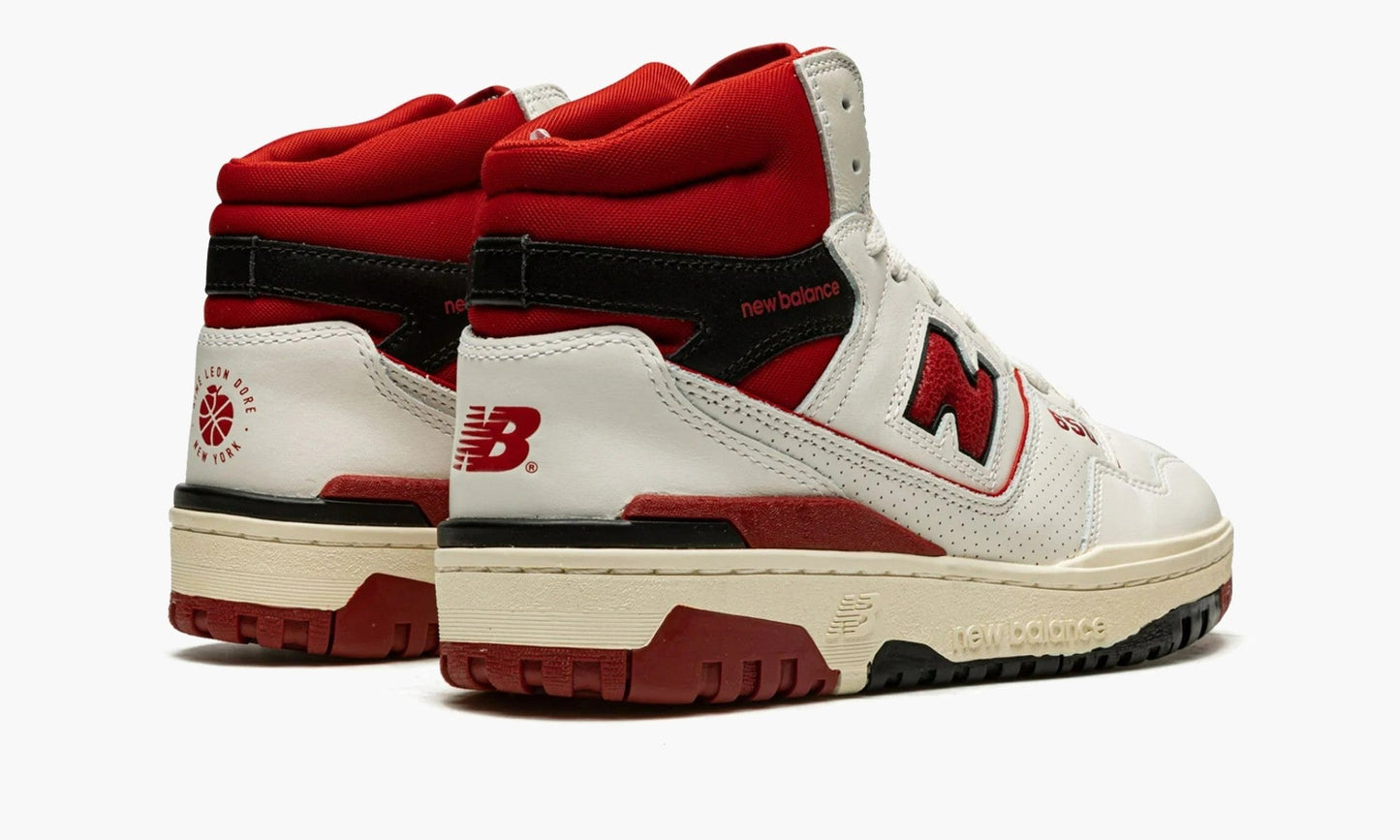 New Balance 650R Aime Leon Dore White Red - BB650RE1 | The Sortage