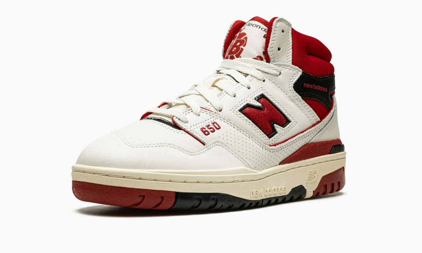 New Balance 650R Aime Leon Dore White Red - BB650RE1 | The Sortage