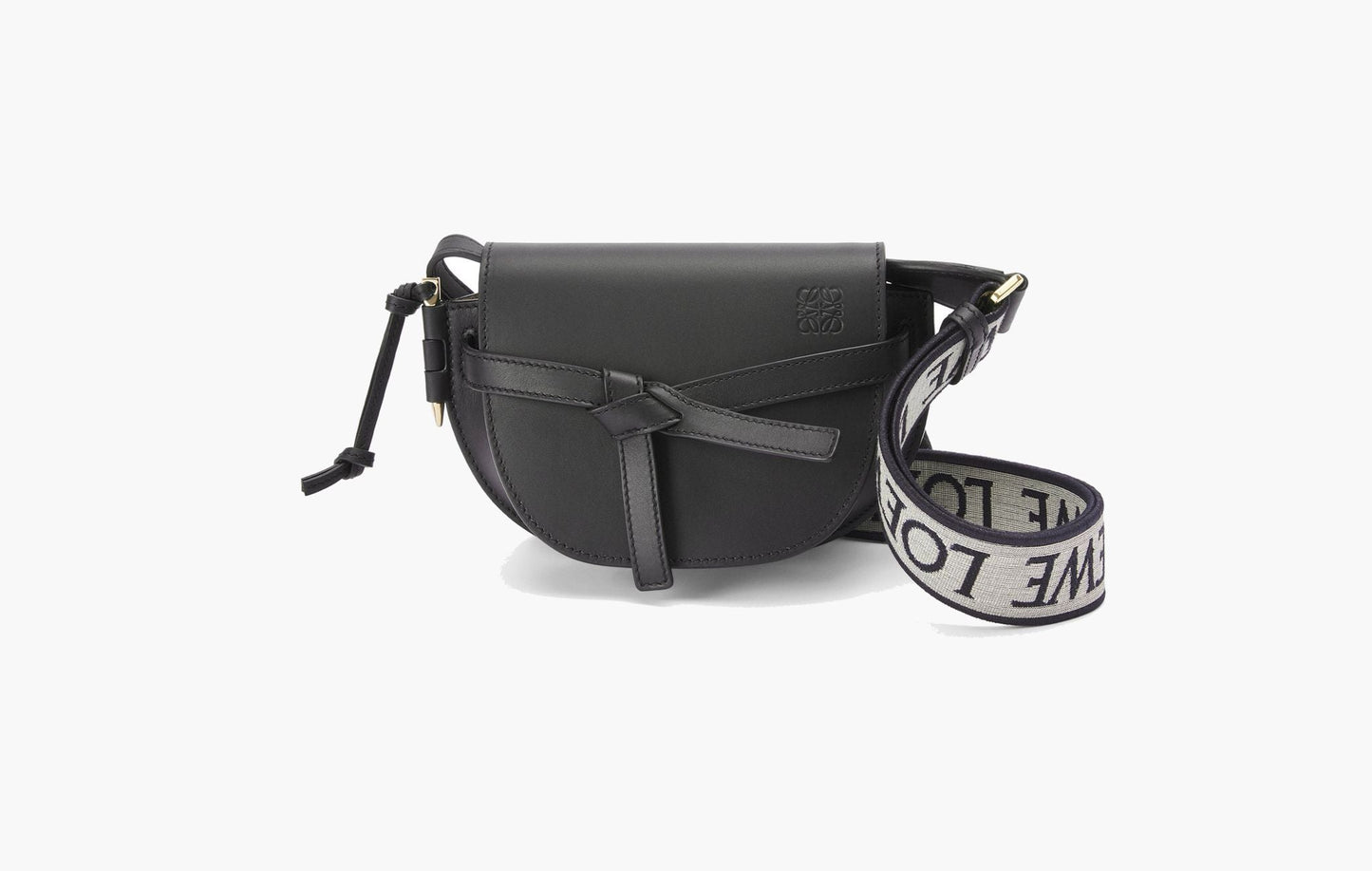 Loewe Mini Gate Dual Bag Black | The Sortage
