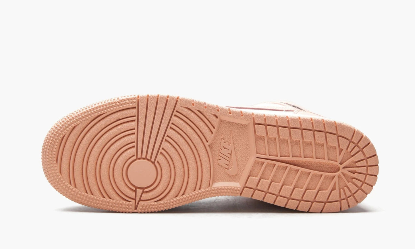 Air Jordan 1 Mid GS Crimson Tint Toe - 554725 133 | The Sortage