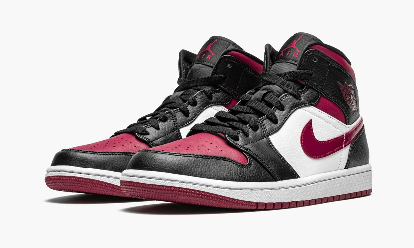 Air Jordan 1 Mid Bred Toe - 554724 066 | The Sortage