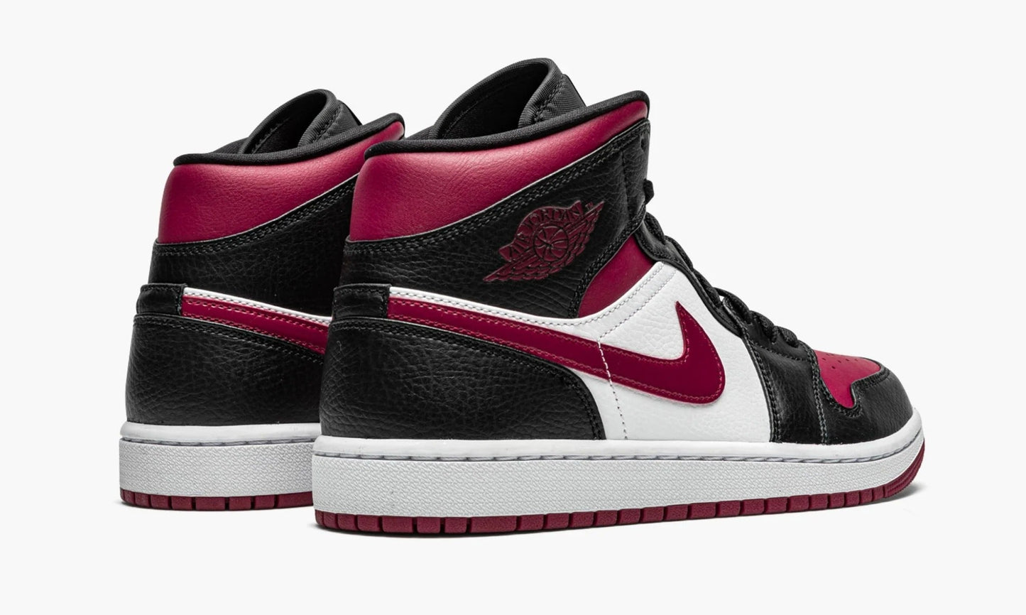 Air Jordan 1 Mid Bred Toe - 554724 066 | The Sortage