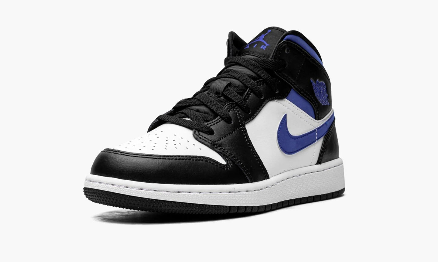 Air Jordan 1 Mid GS White Black Royal - 554725 140 | The Sortage