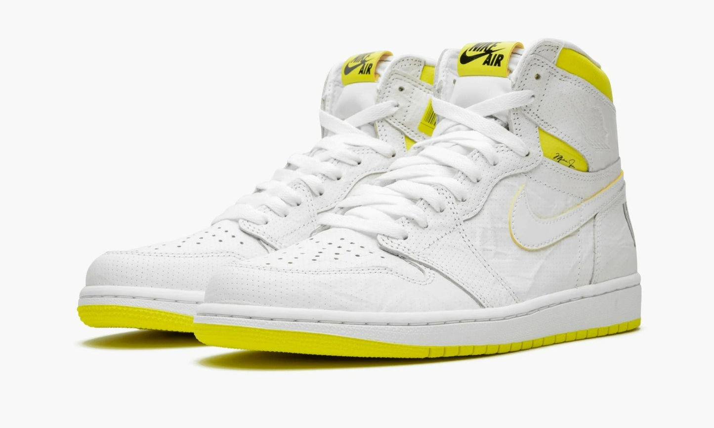 Air Jordan 1 High First Class Flight White - 555088 170