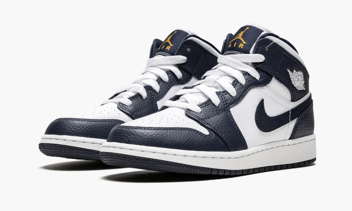 Air Jordan 1 Mid GS Obsidian - 554725 174 | The Sortage