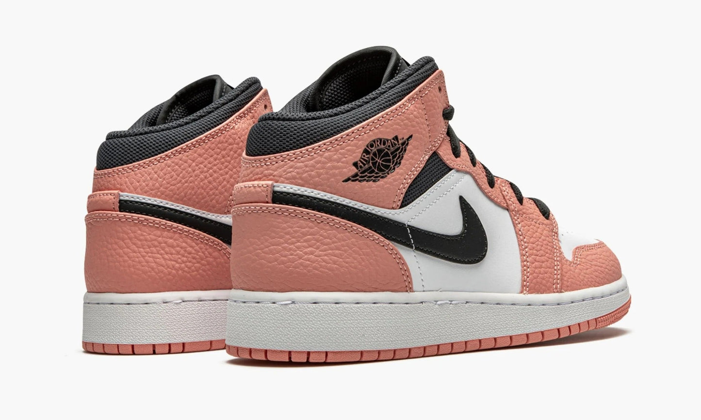 Air Jordan 1 Mid GS PINK QUARTZ - 555112 603 | The Sortage