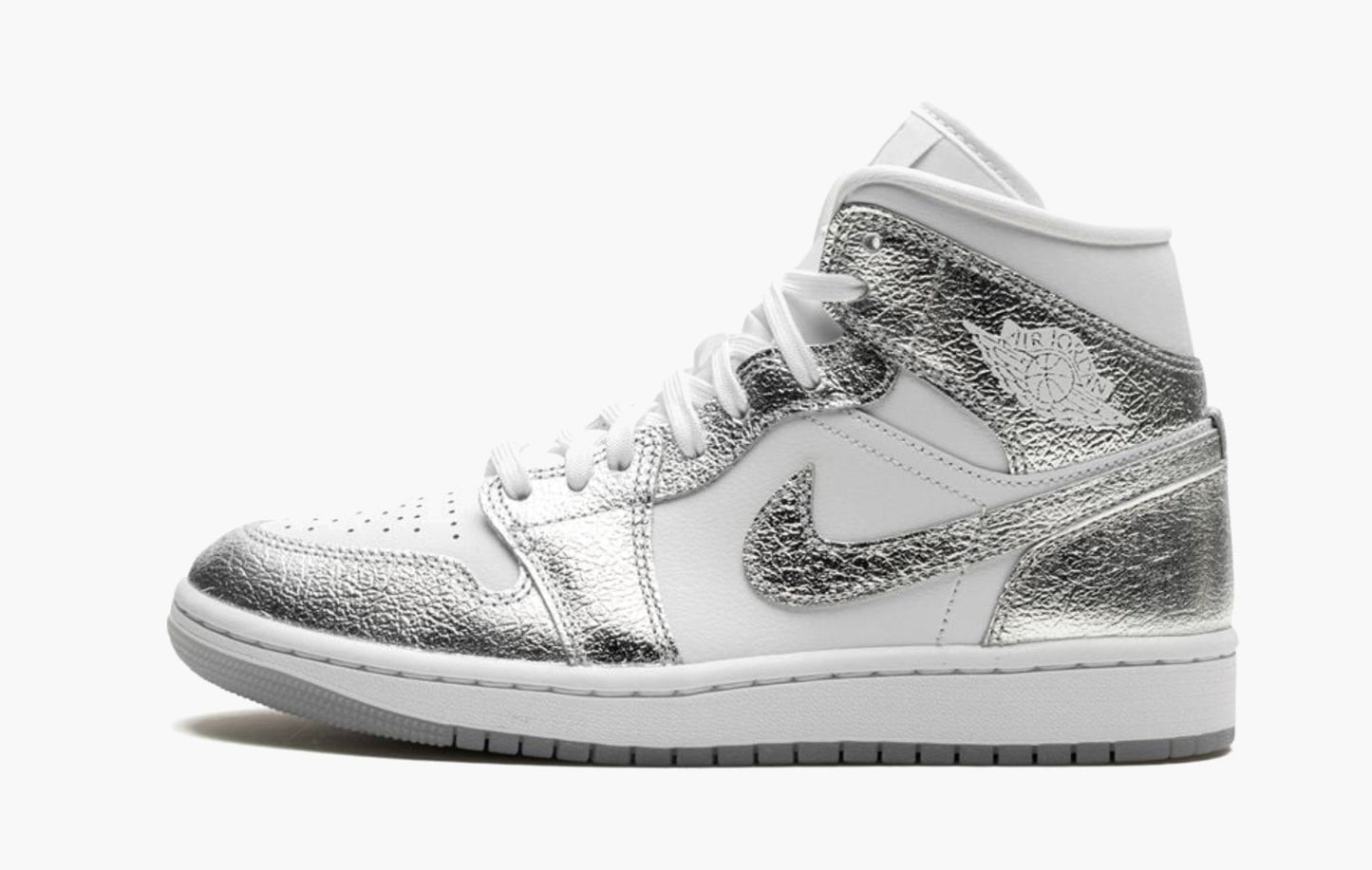 Air Jordan 1 Mid SE WMNS Metallic Silver - FN5031 100 | Sortage