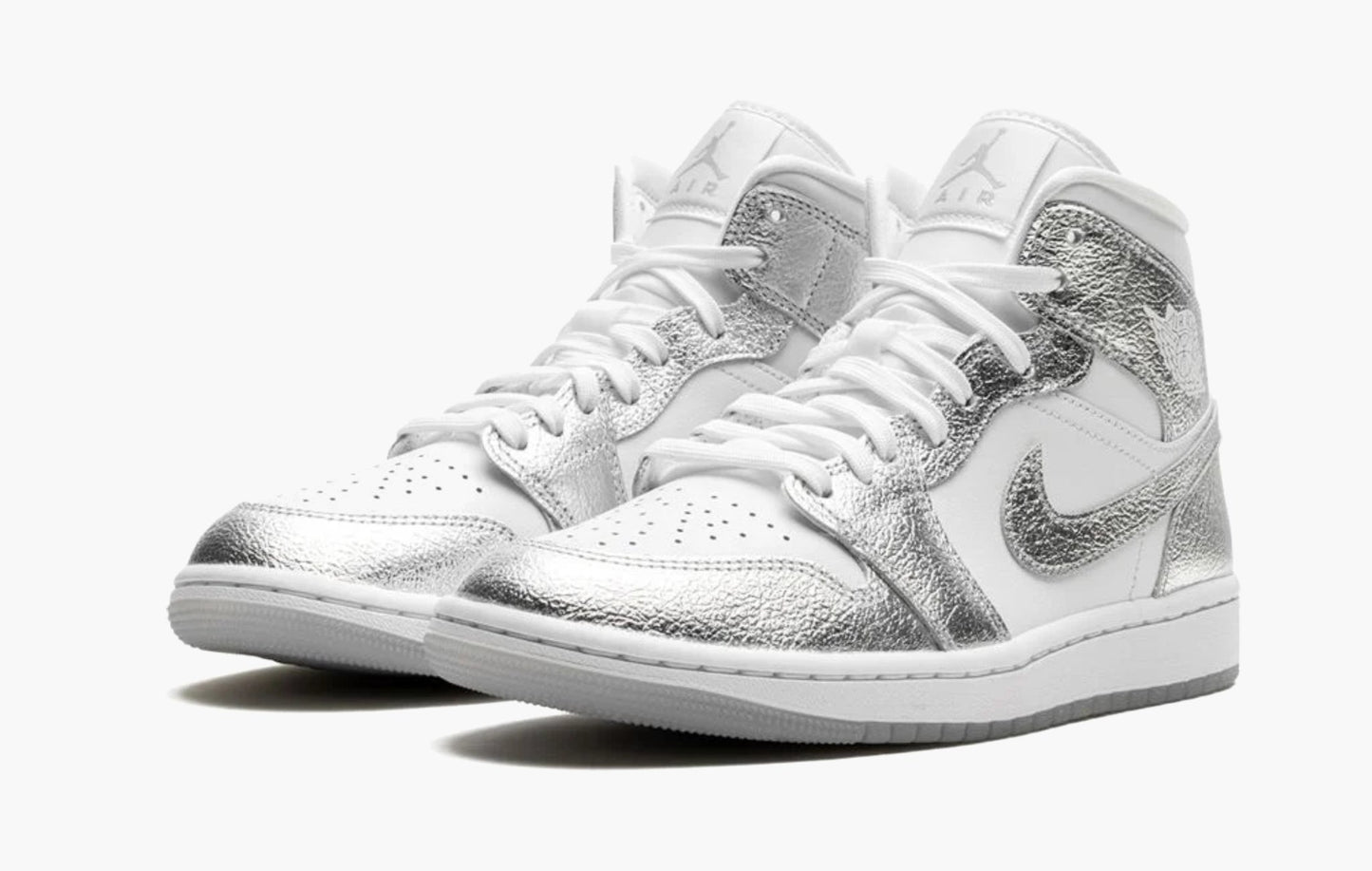 Air Jordan 1 Mid SE WMNS Metallic Silver - FN5031 100 | Sortage