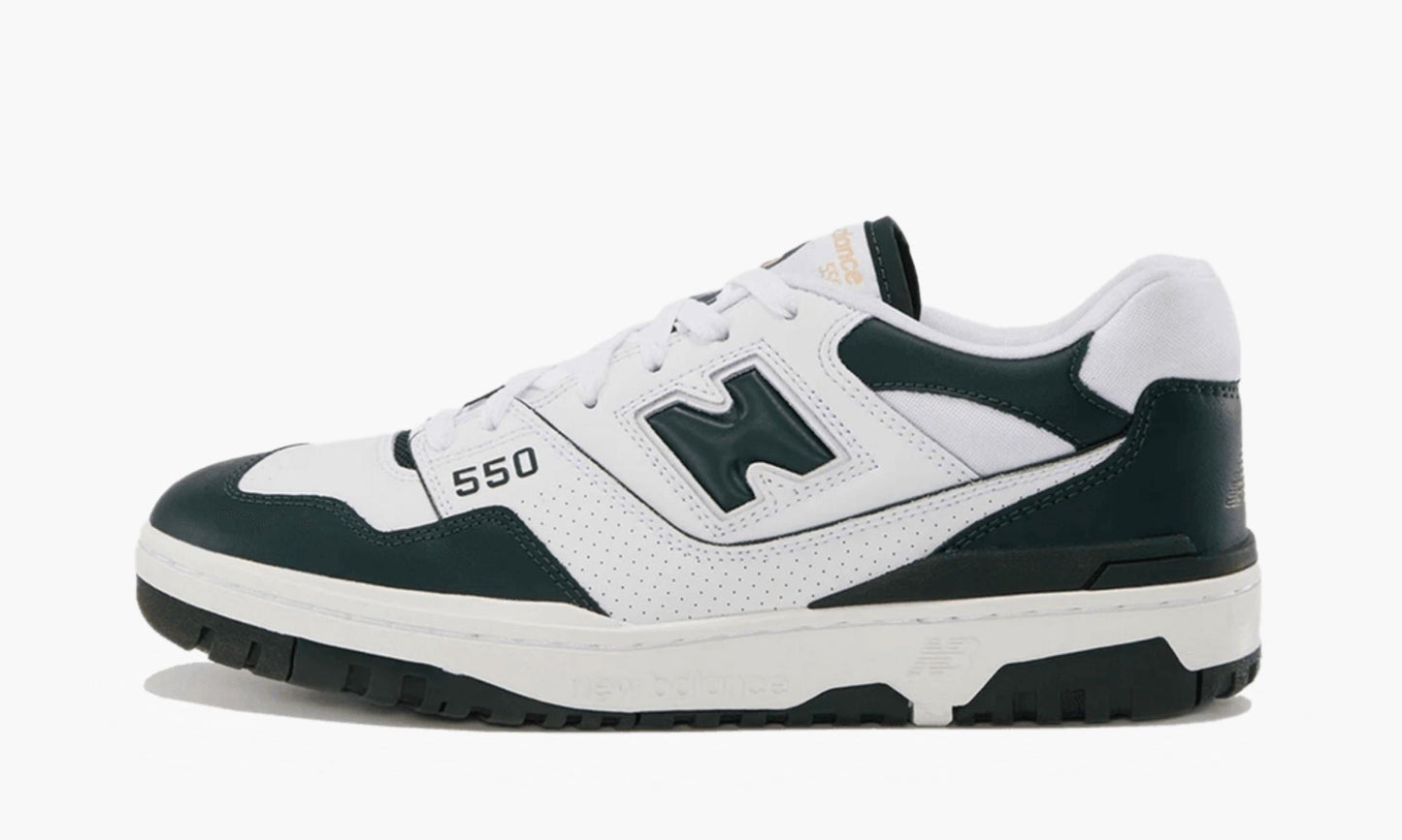 New Balance 550 White Dark Green - BB550GZ1 | The Sortage
