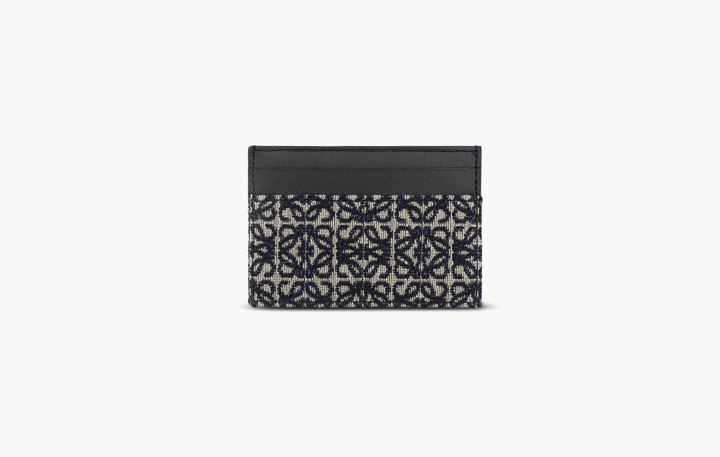 Loewe Cardholder Anagram Jacquard Navy | The Sortage