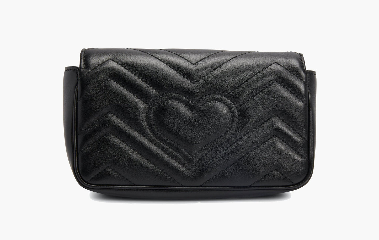 Gucci GG Marmont Matelasse Super Mini Bag Black | The Sortage