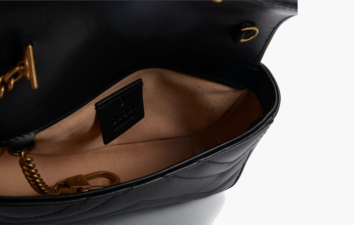 Gucci GG Marmont Matelasse Super Mini Bag Black | The Sortage
