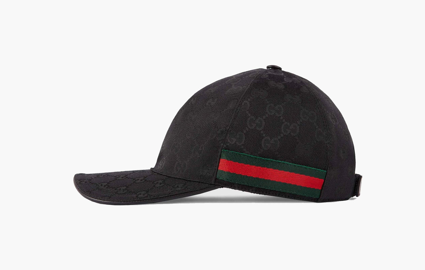 Gucci Original GG Canvas Baseball Hat with Web Black | Sortage