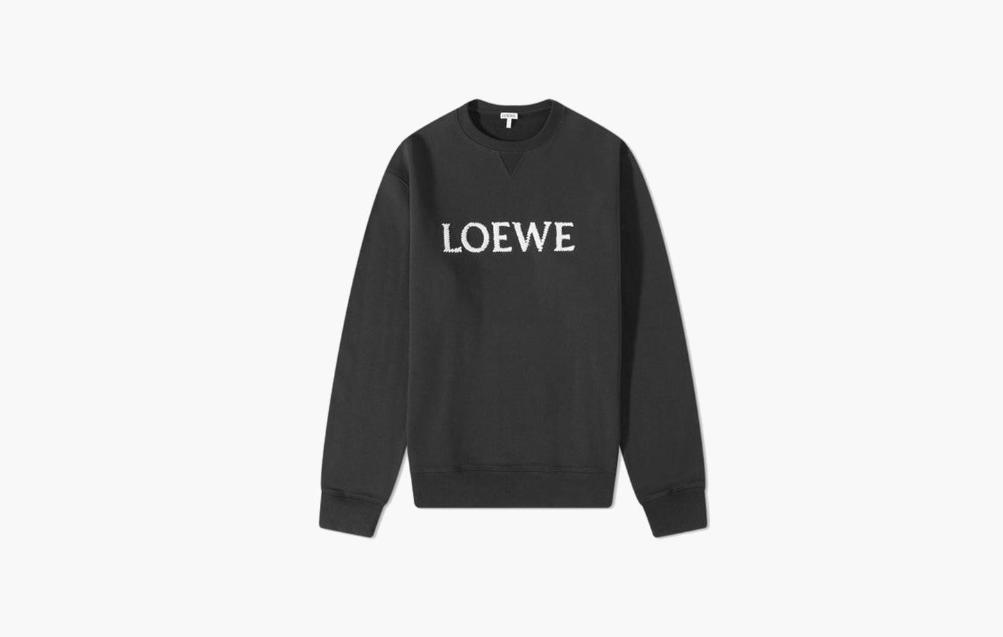 Loewe Regular Fit Sweatshirt Black | Sortage.