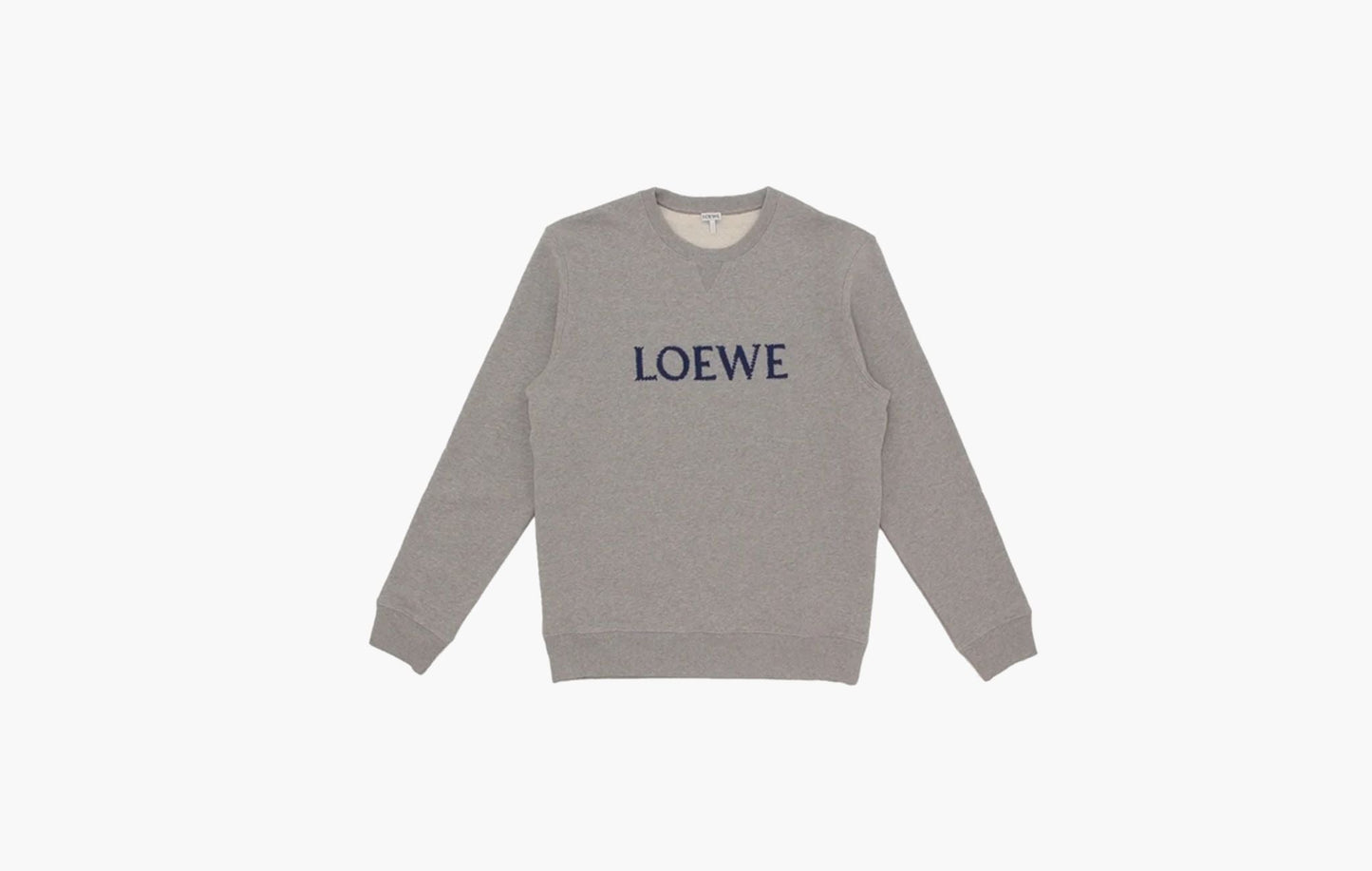 Loewe Regular Fit Sweatshirt Grey Melange | Sortage.