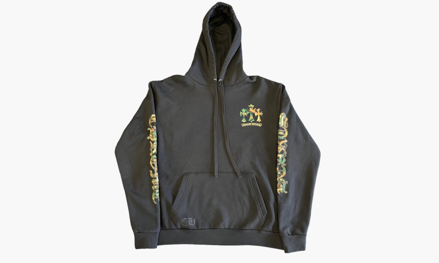 Chrome Hearts Horse Shoe Hoodie Camo | The Sortage