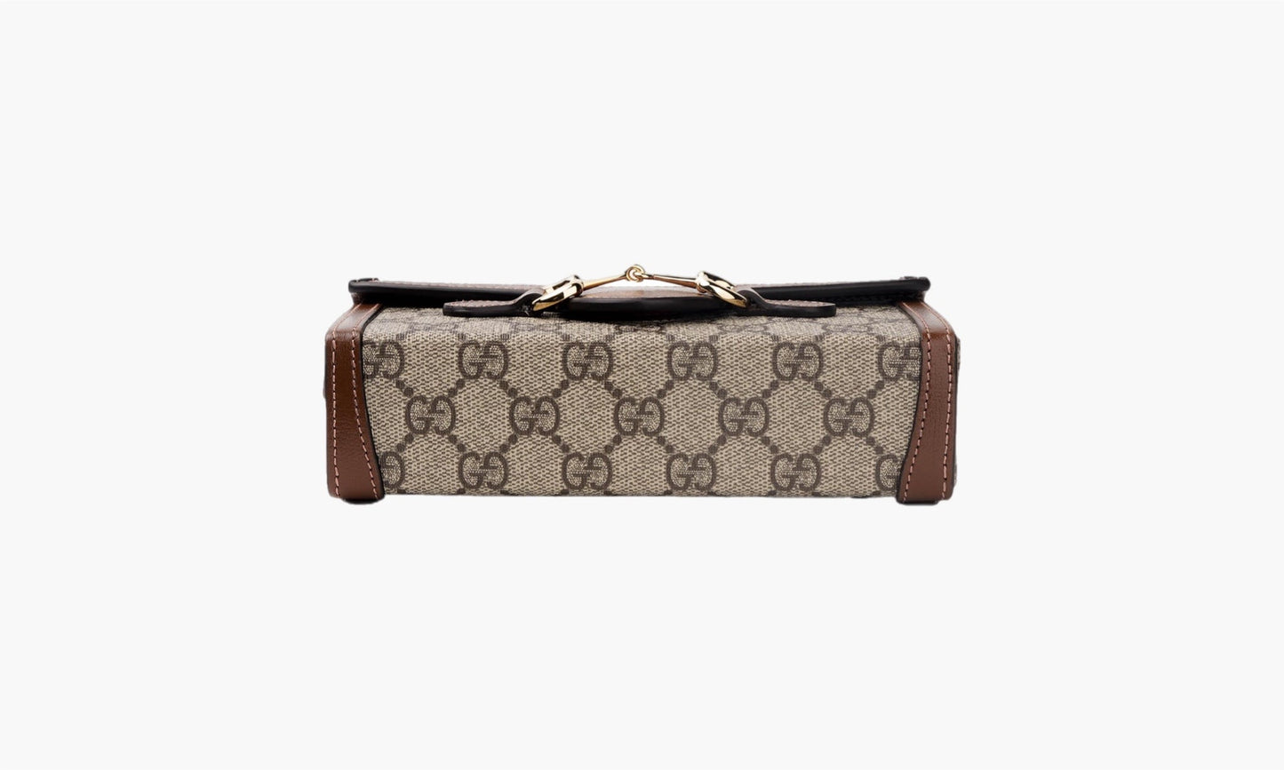 Gucci HORSEBIT 1955 MINI BAG Beige/Ebony | The Sortage