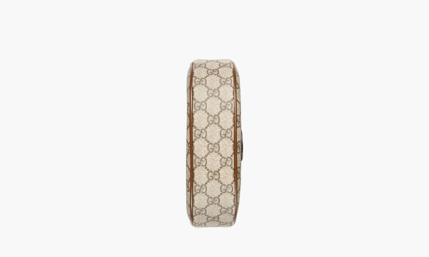 Gucci Half-Moon Shaped Bag Mini GG Supreme Beige/Ebony | The Sortage