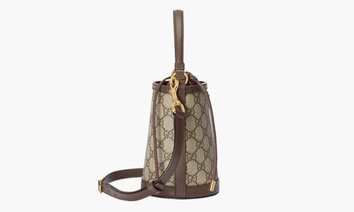 Gucci Ophidia Bucket Mini Bag Supreme Beige/Ebony | The Sortage