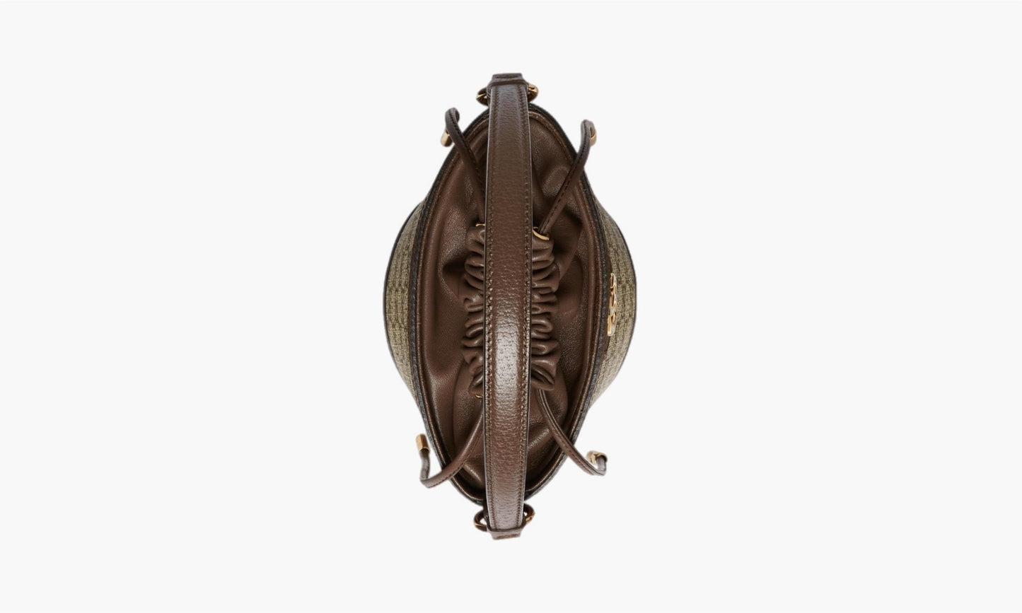 Gucci Ophidia Bucket Mini Bag Supreme Beige/Ebony | The Sortage