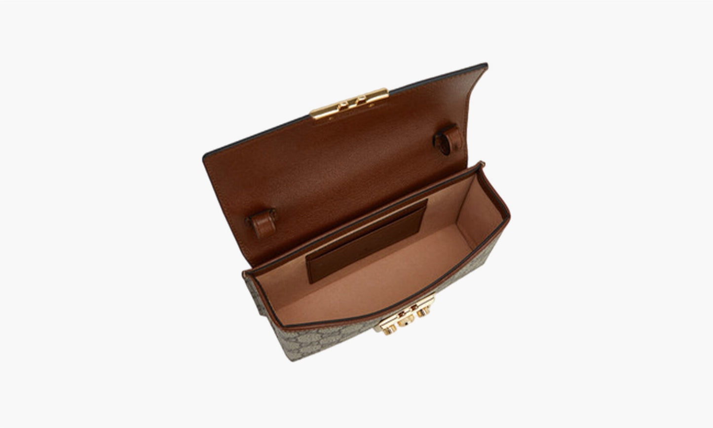 Gucci Padlock GG MINI Bag Beige/Ebony | The Sortage
