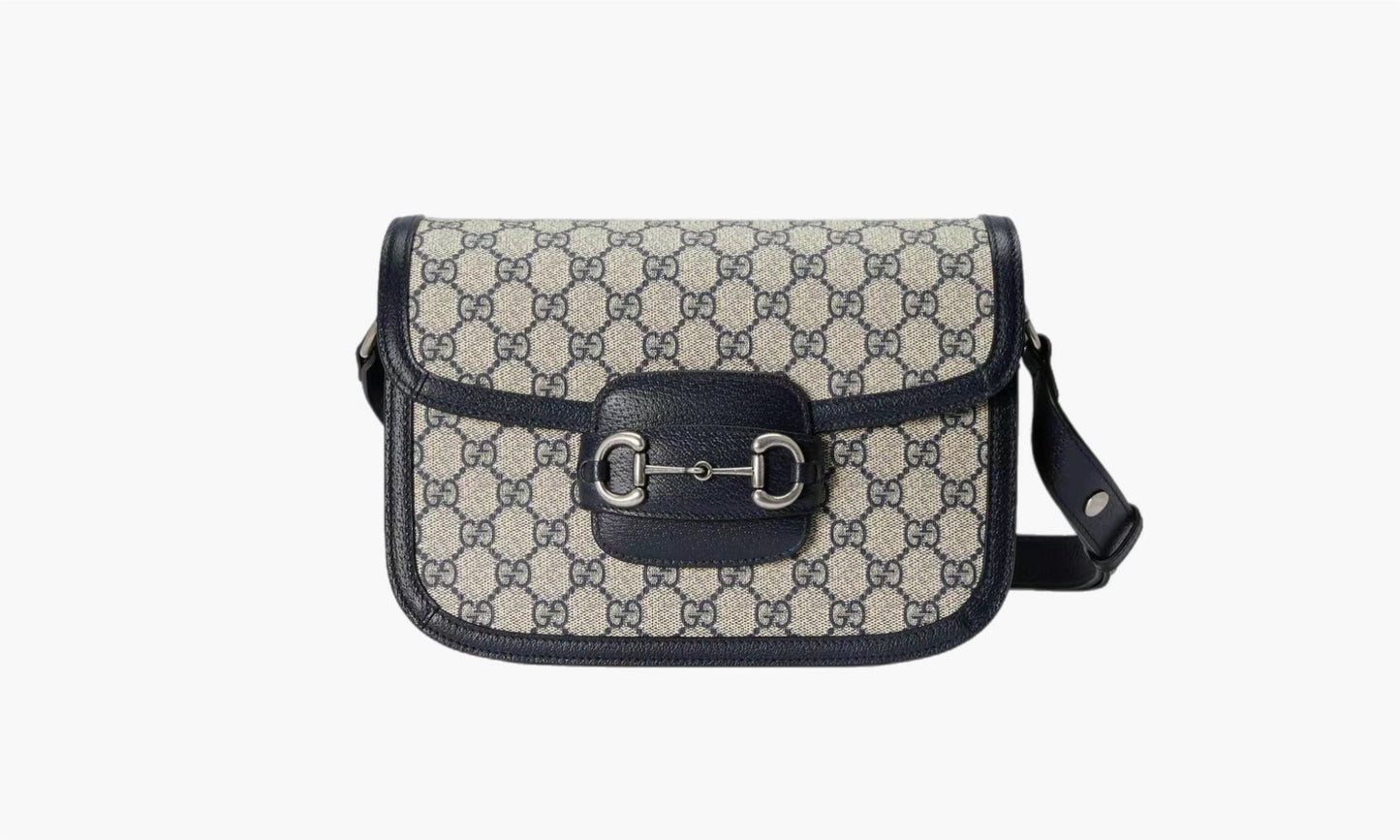 Gucci HORSEBIT 1955 MINI BAG Beige/Black | The Sortage