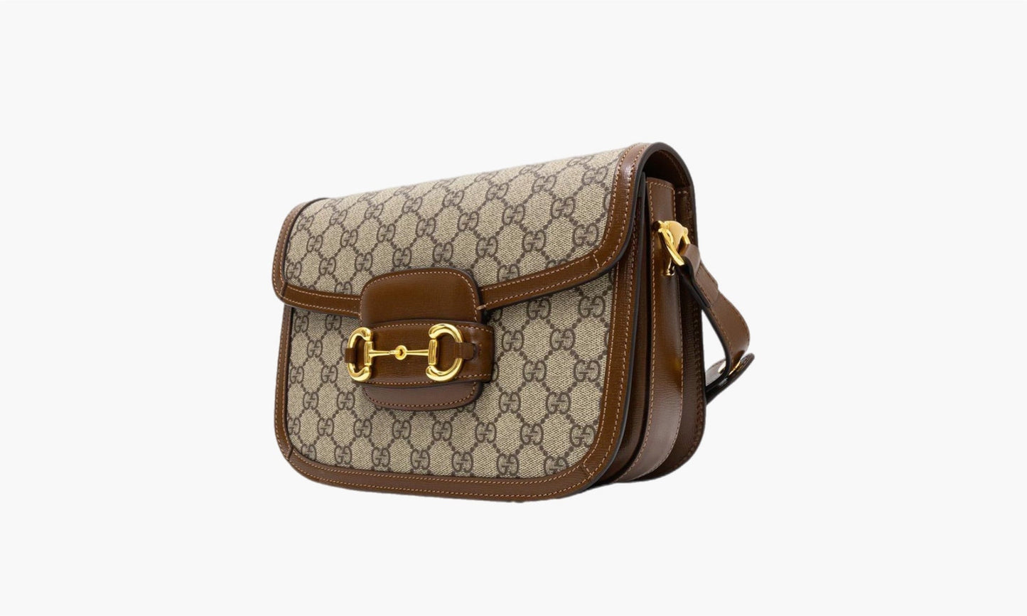 Gucci HORSEBIT 1955 MINI BAG Beige/Brown | The Sortage
