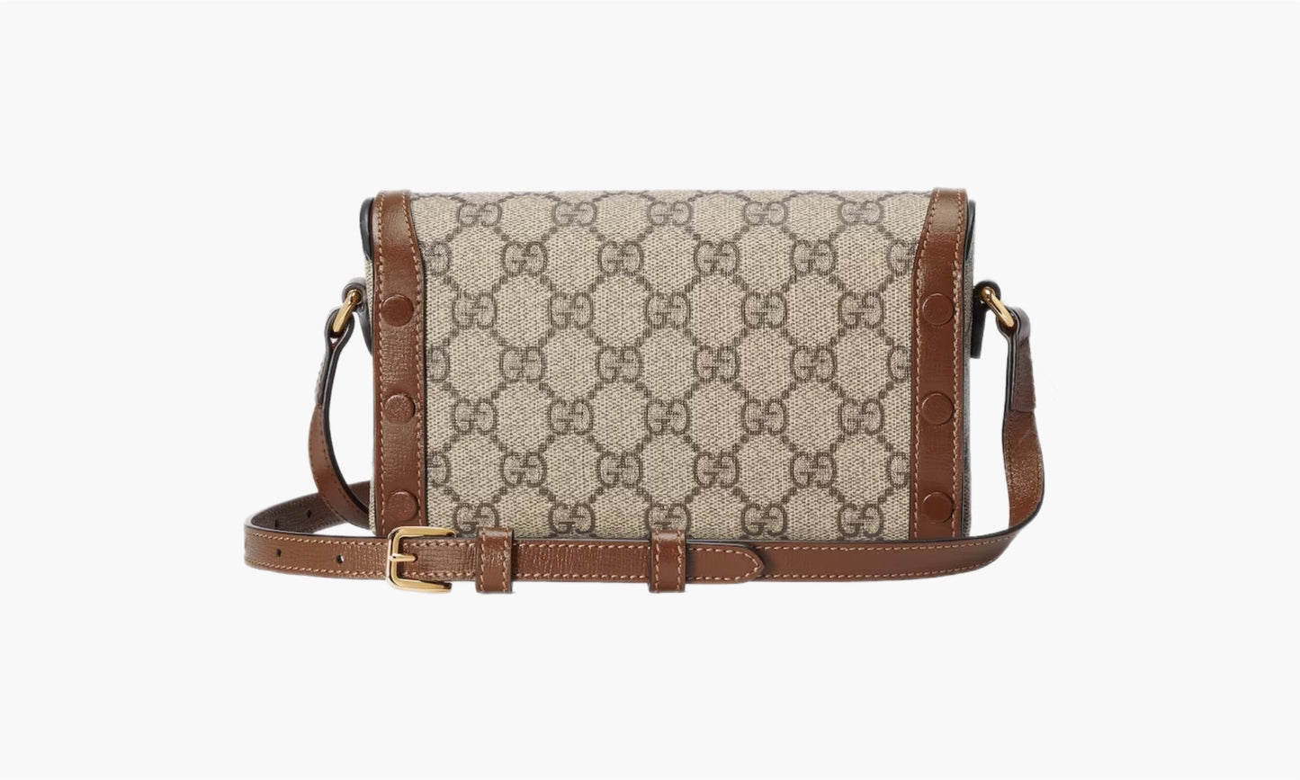 Gucci HORSEBIT 1955 MINI BAG Beige/Ebony | The Sortage