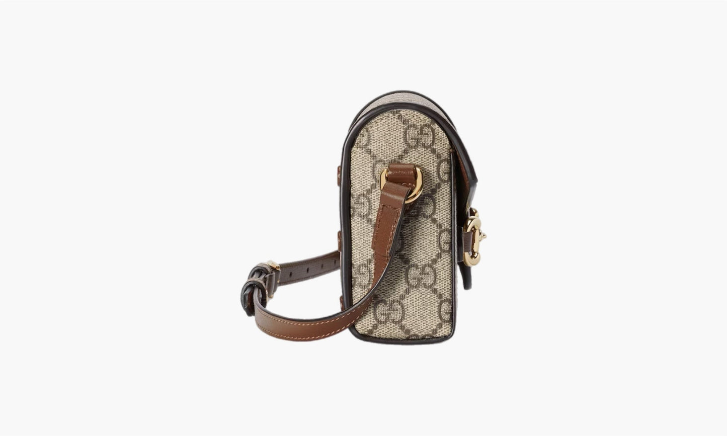 Gucci HORSEBIT 1955 MINI BAG Beige/Ebony | The Sortage
