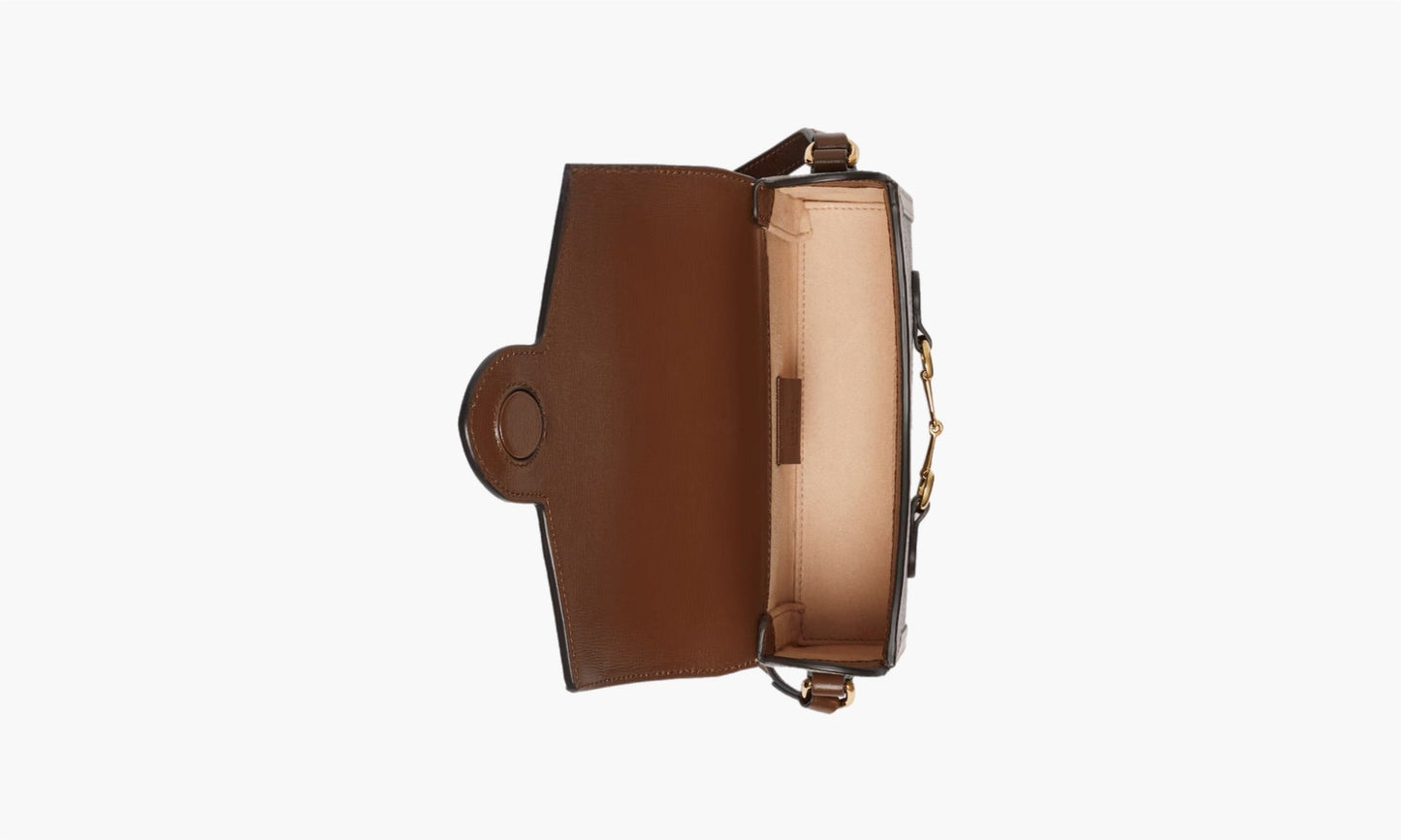 Gucci HORSEBIT 1955 MINI BAG Beige/Ebony | The Sortage