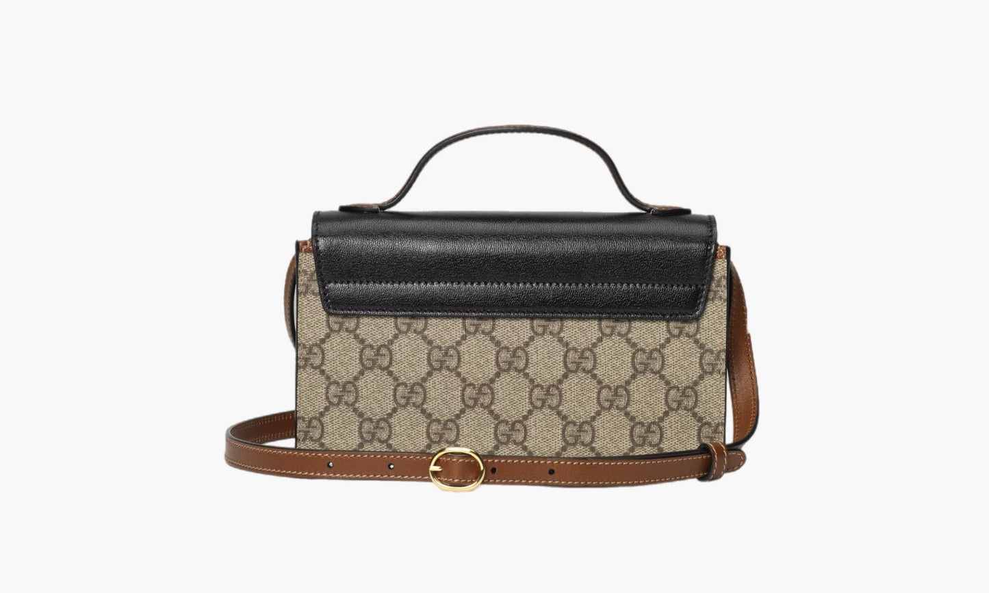 Gucci Padlock GG MINI Bag Beige/Ebony | The Sortage