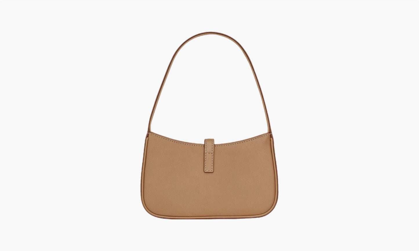Saint Laurent Le 5 À 7 Mini Hobo Bag Brown