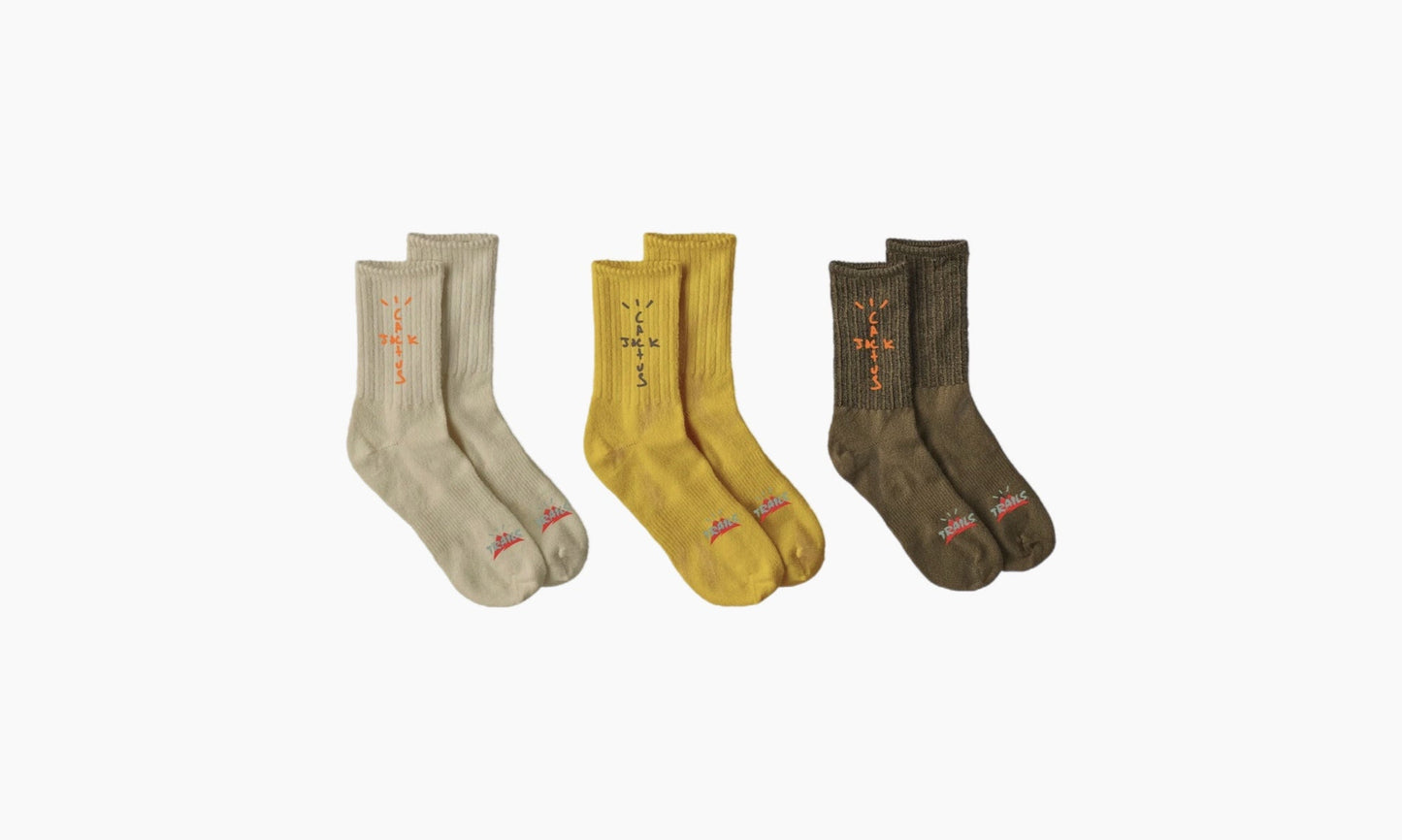 Trails Hiking Socks Pack Natural Gold Brown | The Sortage